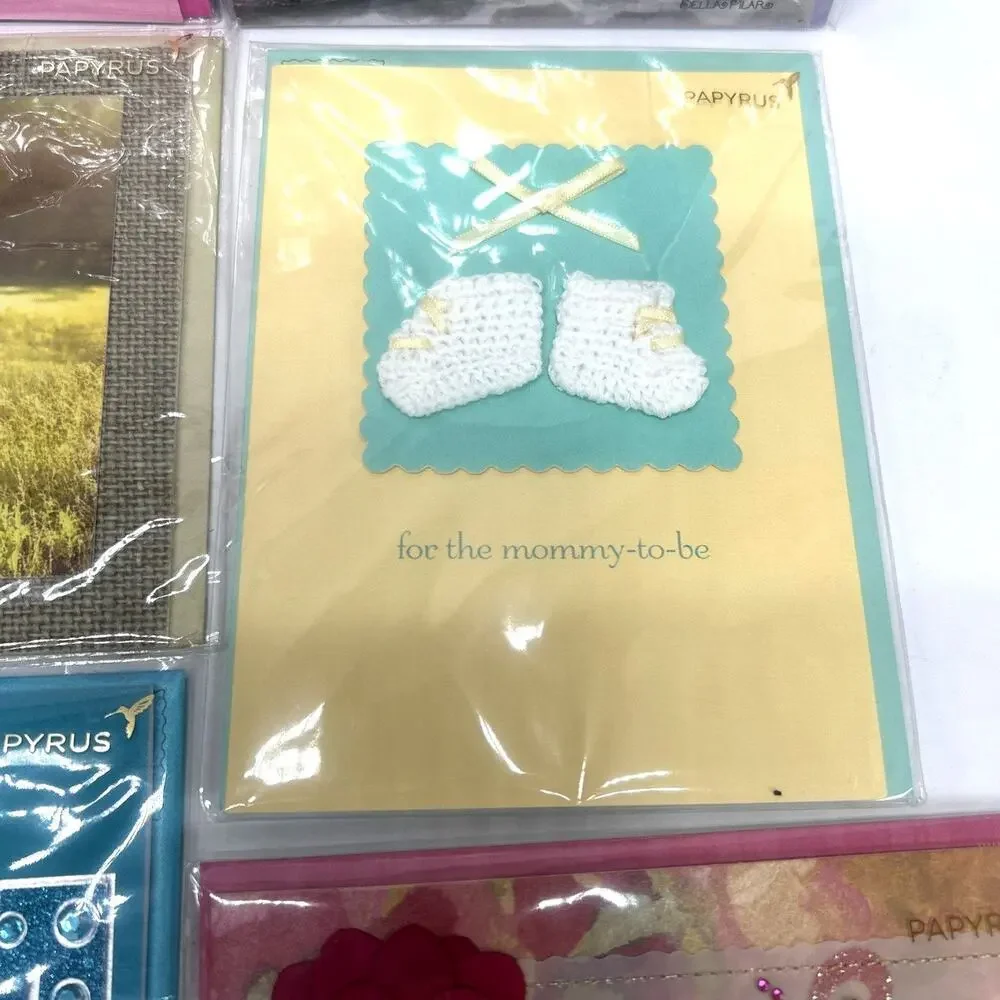 Lot of 10 Papyrus Mother's Day Cards, for Mom, Mommy to be, New Mom, Wife is Hot